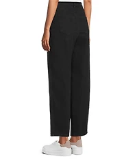 Westbound Belted Mid Rise Barrel Pants