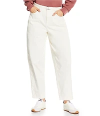 Westbound Belted Mid Rise Barrel Pants