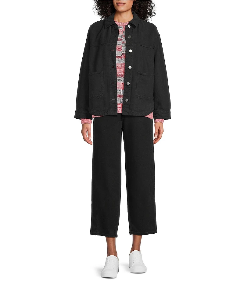 Westbound Belted Mid Rise Barrel Pants