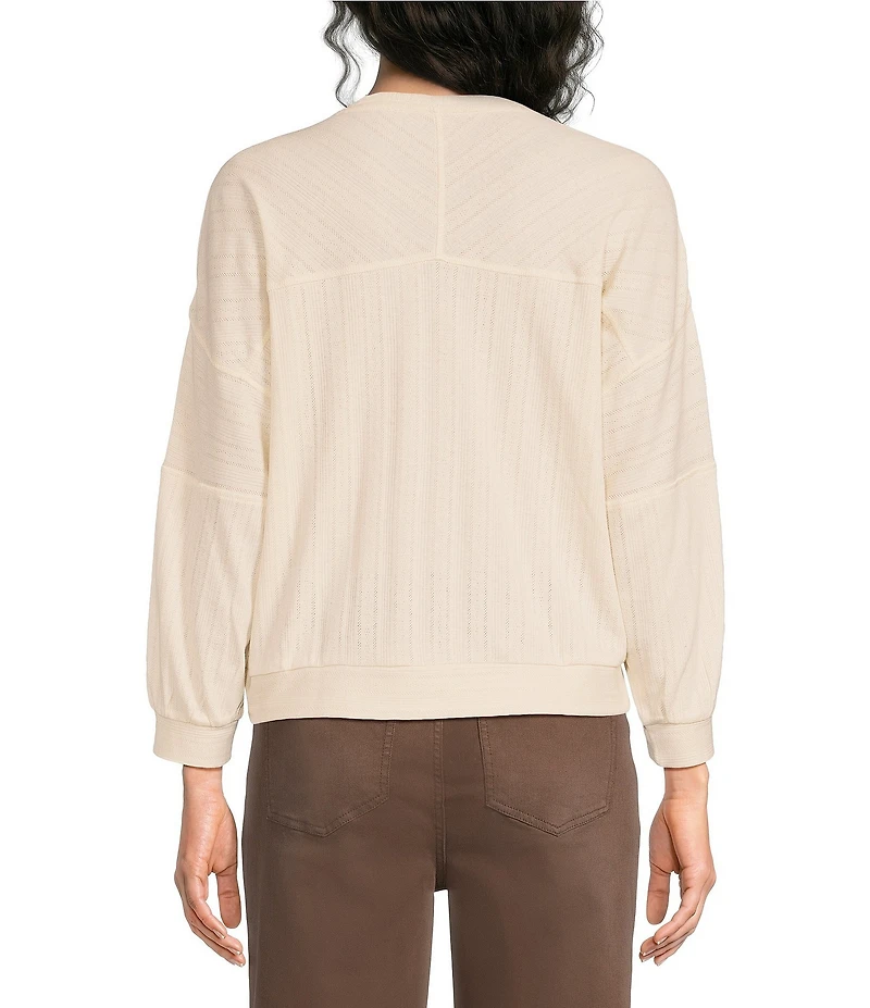 Westbound Bracelet Sleeve V-Neck Top