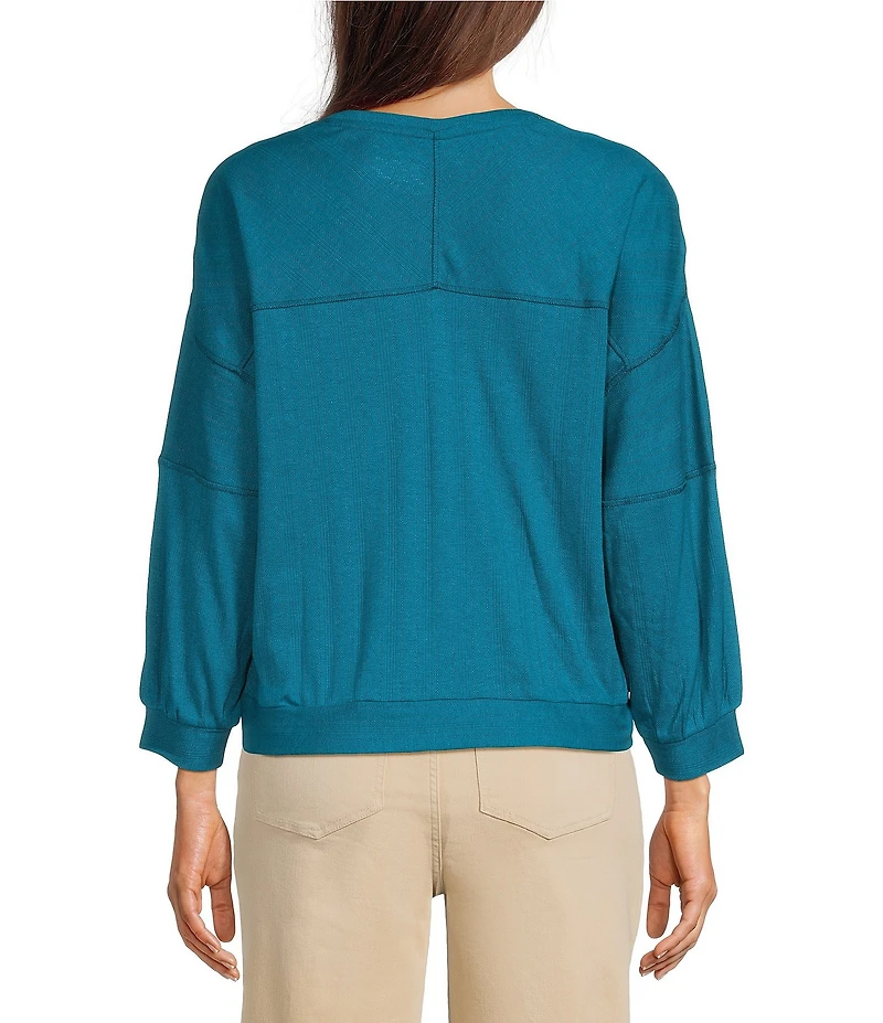 Westbound Bracelet Sleeve V-Neck Top