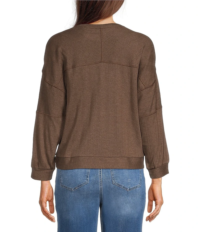 Westbound Bracelet Sleeve V-Neck Top