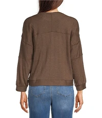 Westbound Bracelet Sleeve V-Neck Top