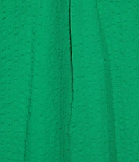 Westbound Button Front Y-Neck Short Sleeve Camp Top