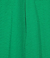 Westbound Perfect Outfit Picks Button Front Y-Neck Short Sleeve Camp Top