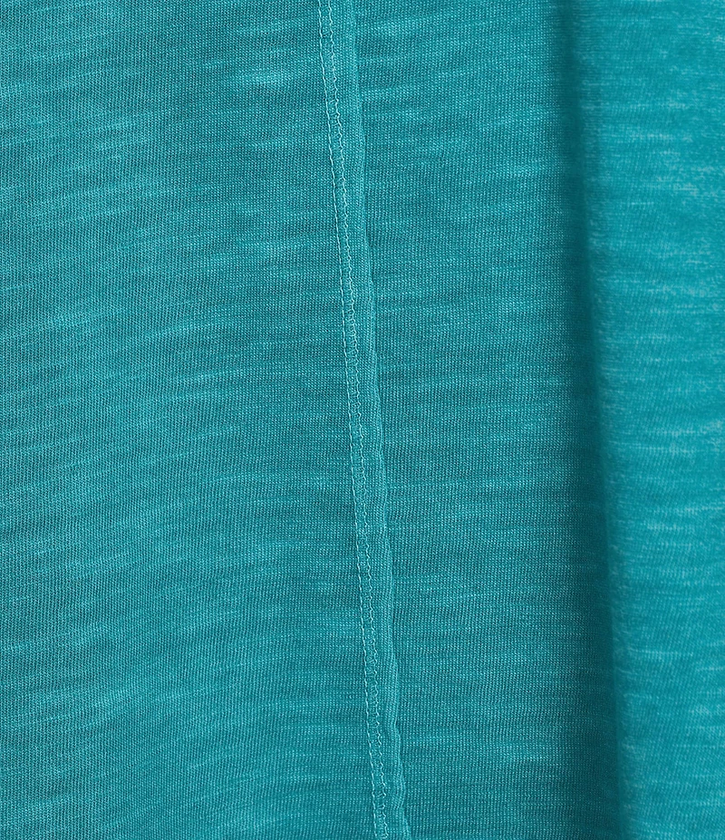Westbound Cap Sleeve Crew Neck Top
