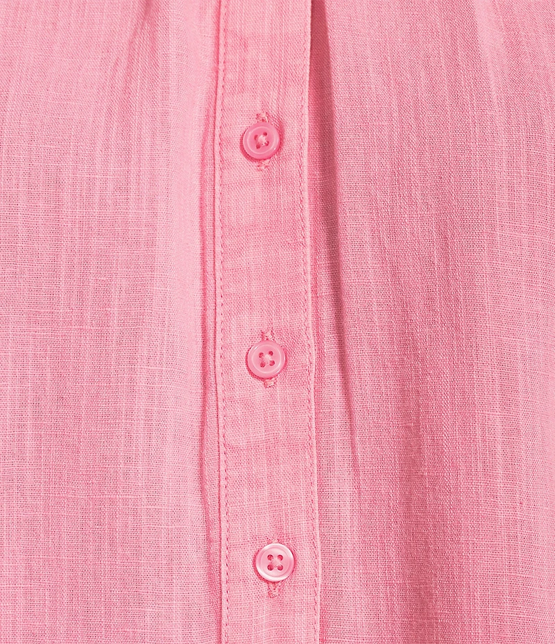 Westbound Cap Sleeve Henley Top