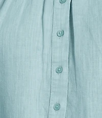 Westbound Cap Sleeve Henley Top