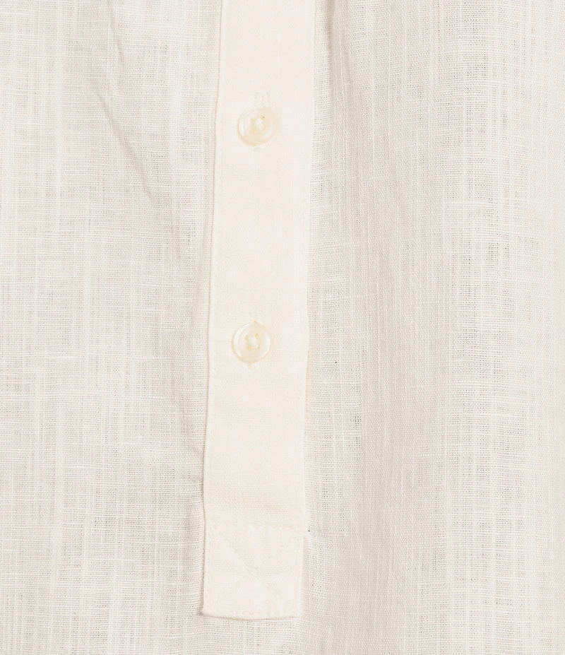 Westbound Cap Sleeve Henley Top