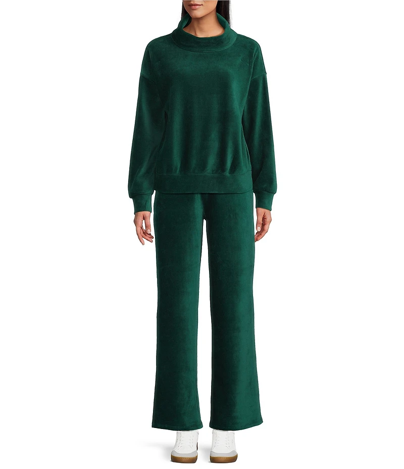 Westbound Coordinating Long Sleeve Funnel Neck Top