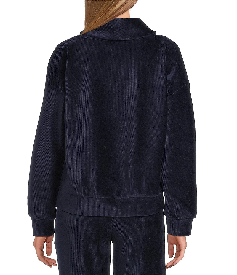 Westbound Coordinating Long Sleeve Funnel Neck Top