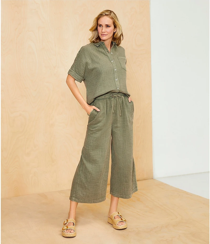 Westbound Cotton Crop Pants