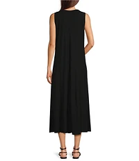 Westbound Crew Neck Sleeveless Dress