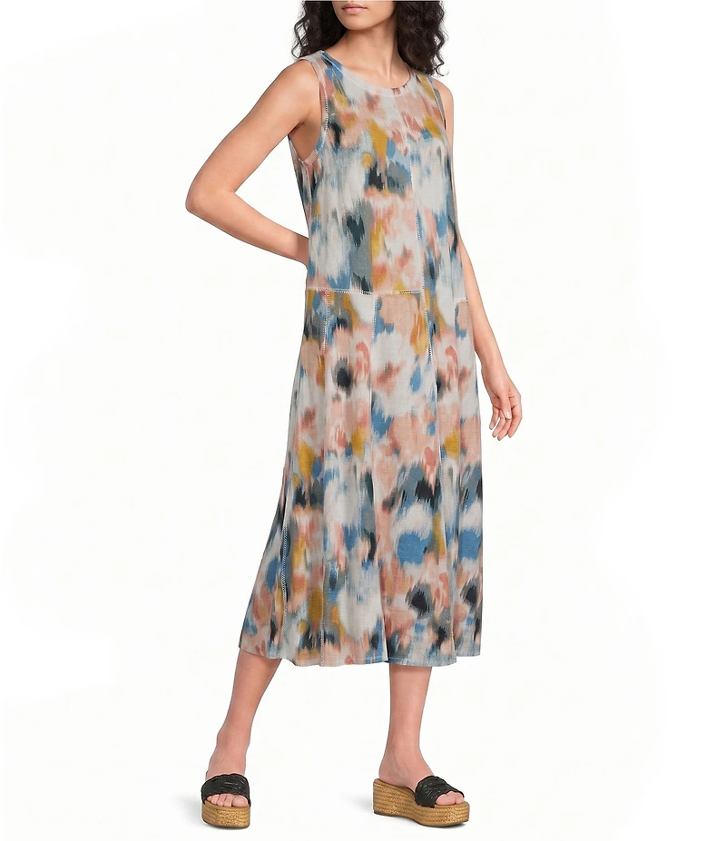 Westbound Crew Neck Sleeveless Dress