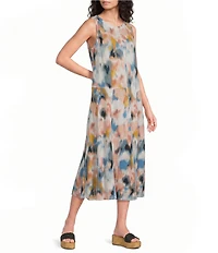 Westbound Crew Neck Sleeveless Dress