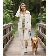 Westbound Drawstring Waist Patch Pocket Jogger Pants