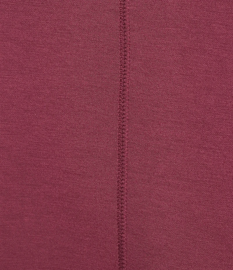 Westbound Coordinating Long Sleeve Crew Neck Seamed Knit Top