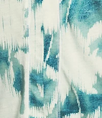 Westbound Enchanted Garden Print Short Sleeve V-Neck Top