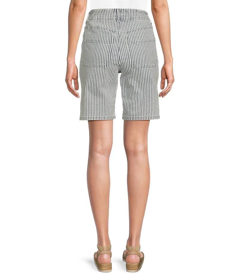Westbound High Rise Bermuda Porkchop Pockets Shorts