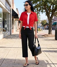 Westbound Perfect Outfit Picks High Rise Cropped Pants