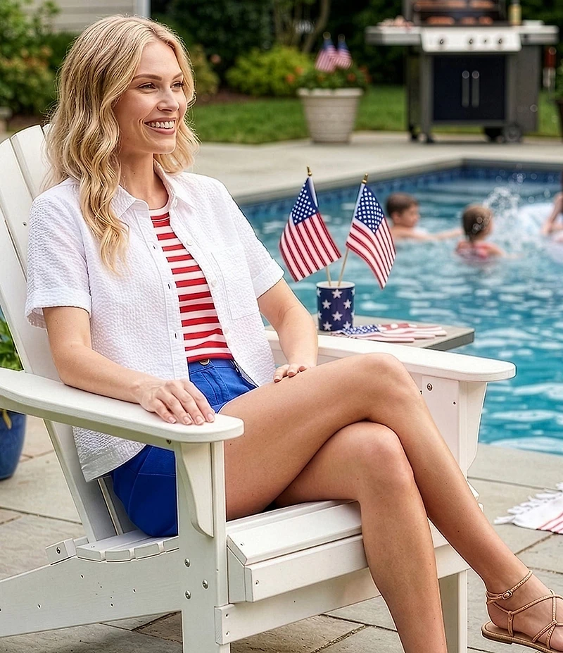 Westbound Perfect Outfit Picks High Rise Flat Front Shorts