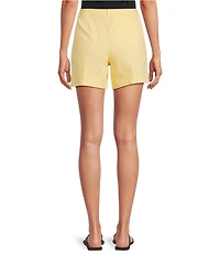 Westbound High Rise Flat Front Shorts