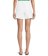 Westbound High Rise Flat Front Shorts