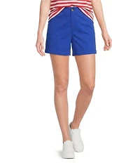 Westbound Perfect Outfit Picks High Rise Flat Front Shorts