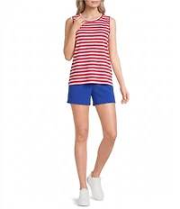 Westbound Perfect Outfit Picks High Rise Flat Front Shorts