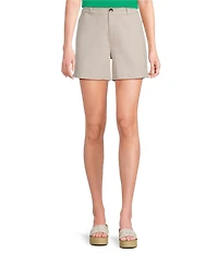 Westbound Perfect Outfit Picks High Rise Flat Front Shorts