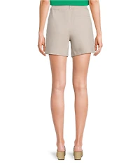 Westbound Perfect Outfit Picks High Rise Flat Front Shorts