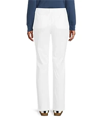 Westbound High Rise Patch Pocket Straight Leg Pull-On Pants