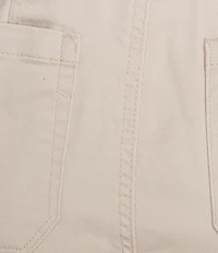 Westbound High Rise Patch Pocket Straight Leg Pull-On Pants