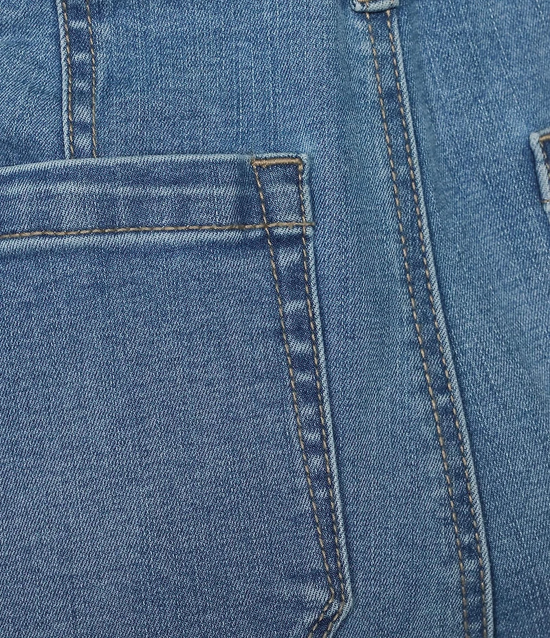 Westbound High Rise Patch Pocket Straight Leg Pull-On Pants