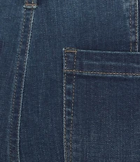 Westbound High Rise Patch Pocket Straight Leg Pull-On Pants