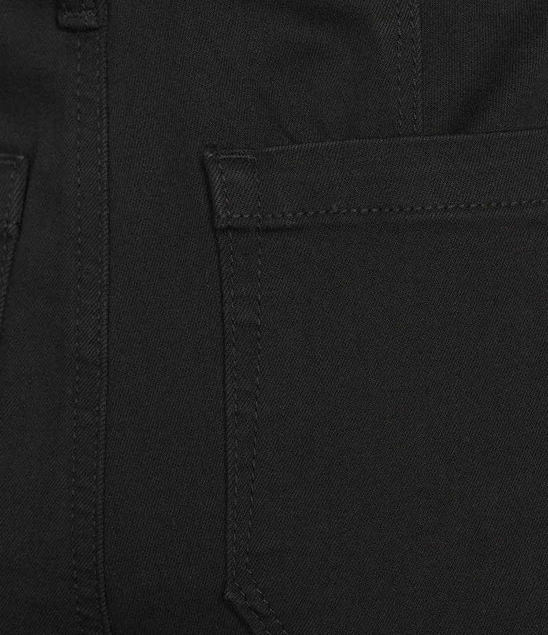 Westbound High Rise Patch Pocket Straight Leg Pull-On Pants