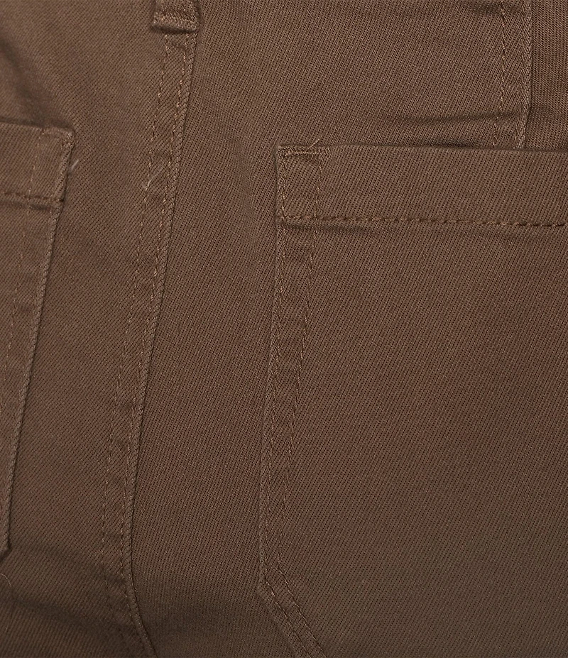 Westbound High Rise Patch Pocket Straight Leg Pull-On Pants