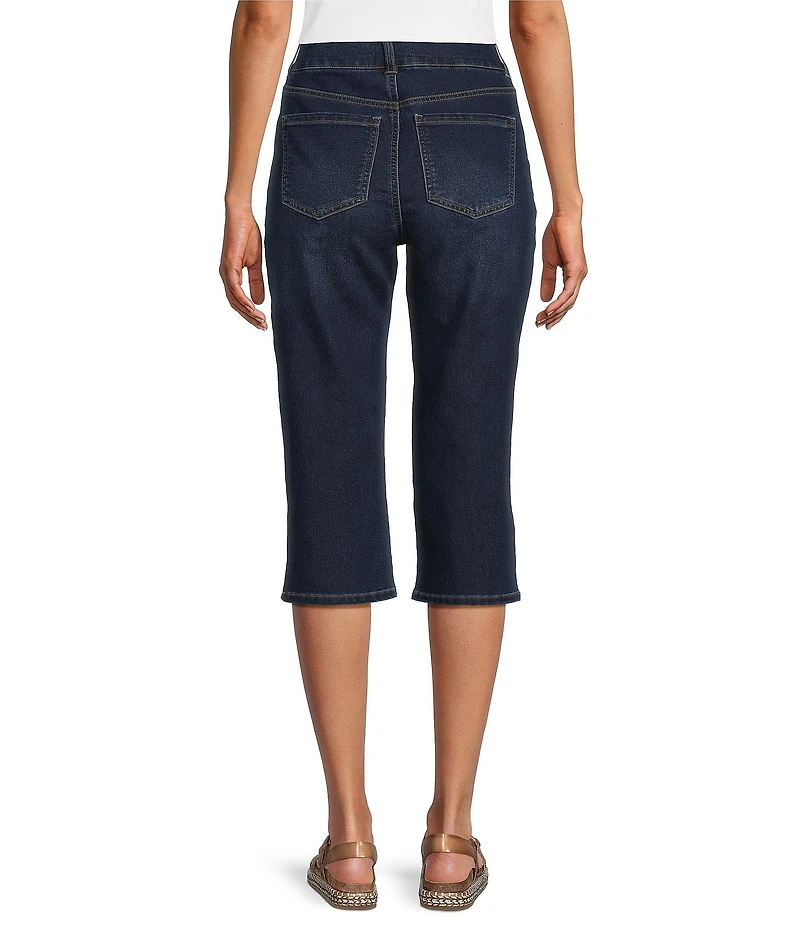 Westbound High-Rise Pull-On Capri Jeans