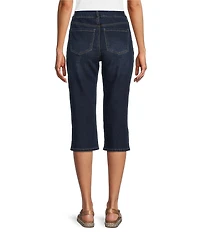 Westbound High-Rise Pull-On Capri Jeans