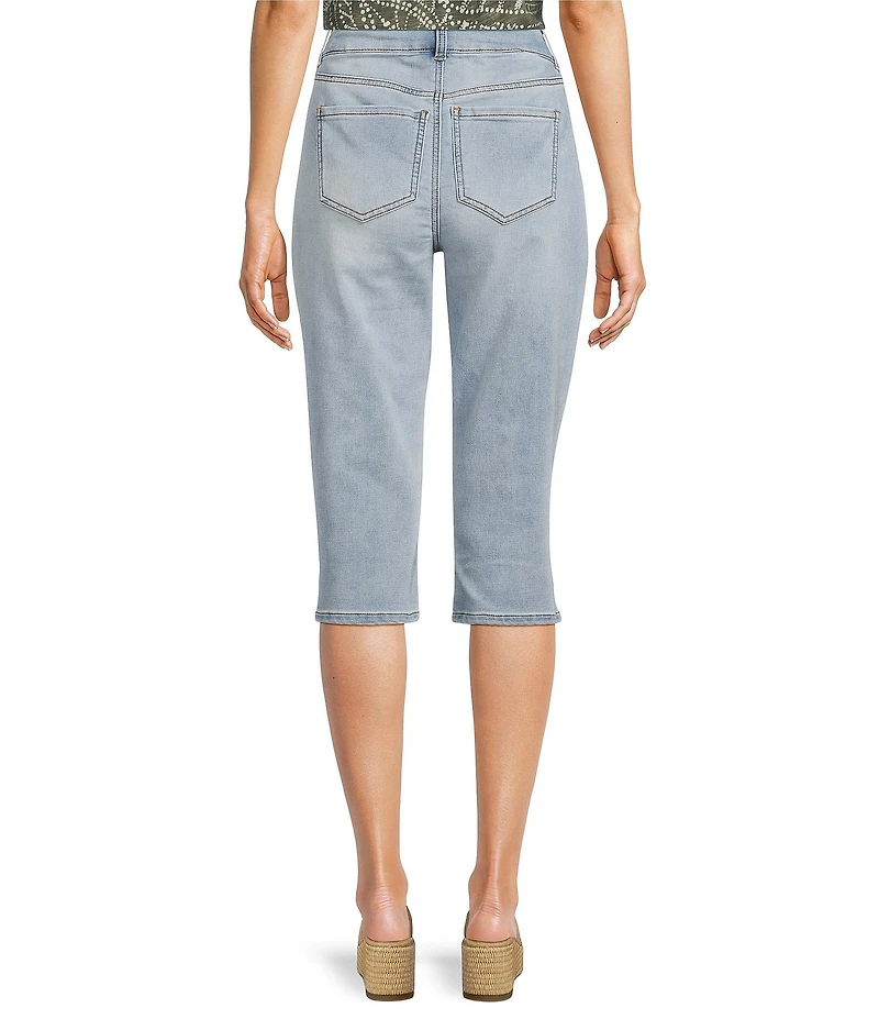 Westbound High Rise Pull On Crop Capri Pants