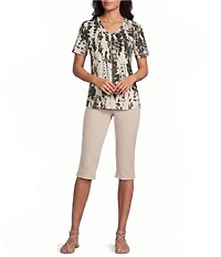 Westbound High Rise Pull On Crop Pants