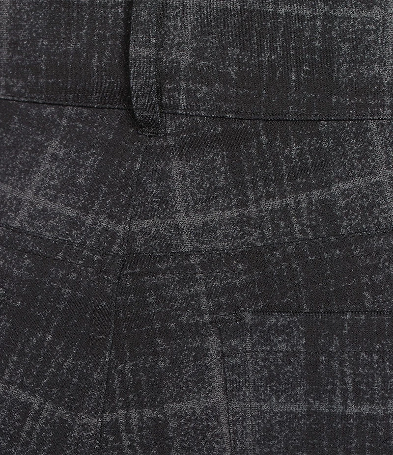 Westbound Plaid Print High Rise Pull-On Skinny Pants