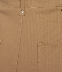 Westbound High Rise Utility Pocket Cuffed Shorts