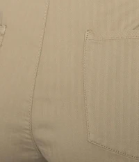 Westbound High Rise Utility Pocket Cuffed Shorts