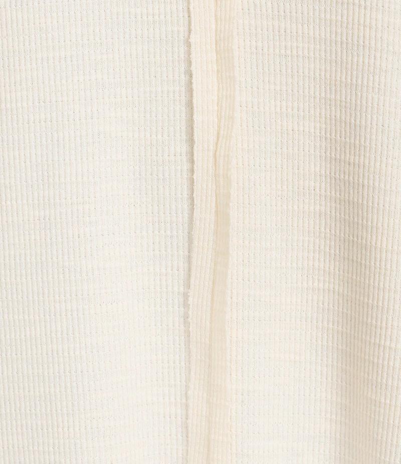 Westbound Knit Solid 3/4 Bell Sleeve V-Neck Top