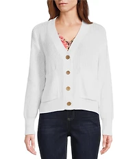 Westbound Long Sleeve Button Front Cardigan