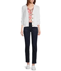 Westbound Long Sleeve Button Front Cardigan