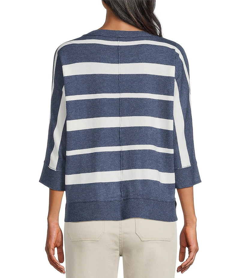 Westbound Long Sleeve Crew Neck Knit Sweater