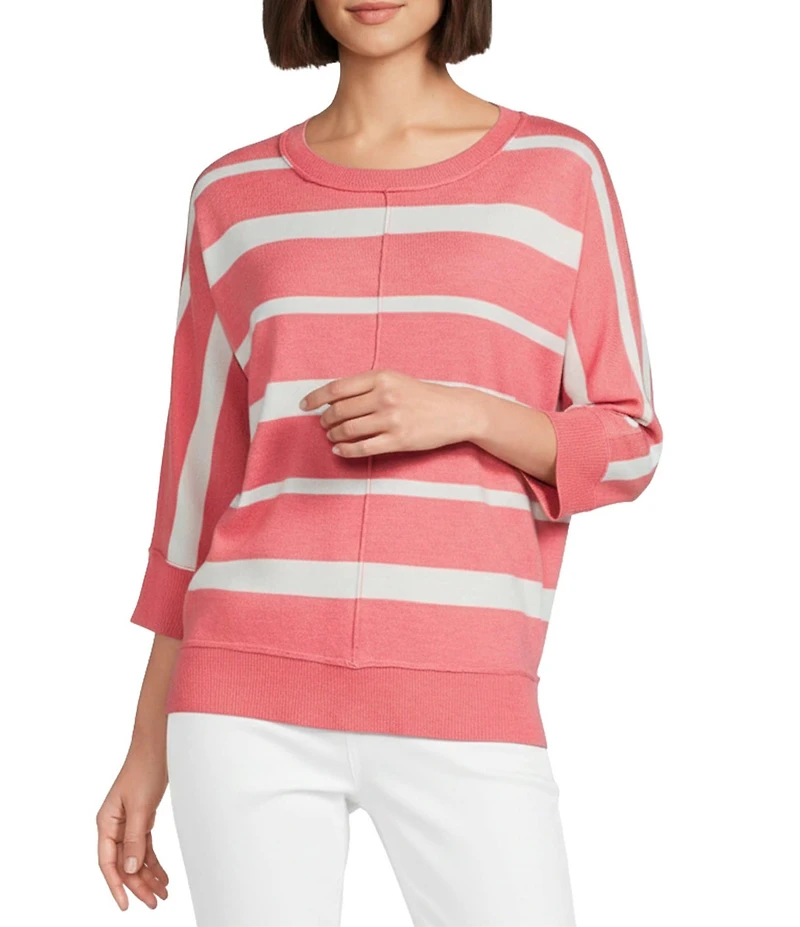 Westbound Long Sleeve Crew Neck Knit Sweater