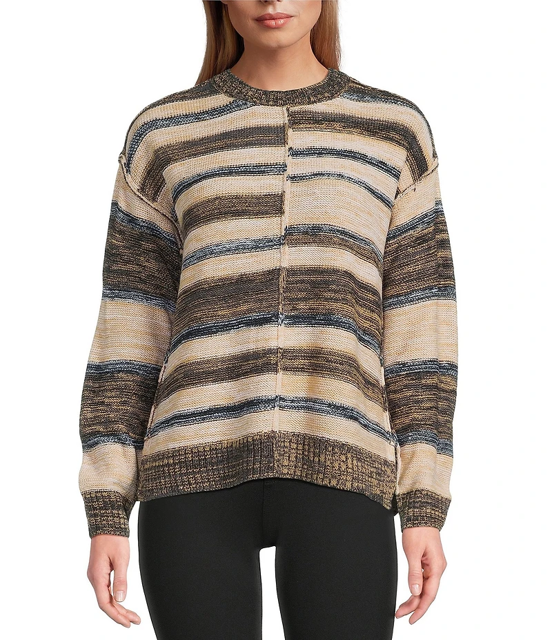 Westbound Long Sleeve Crew Neck Sweater